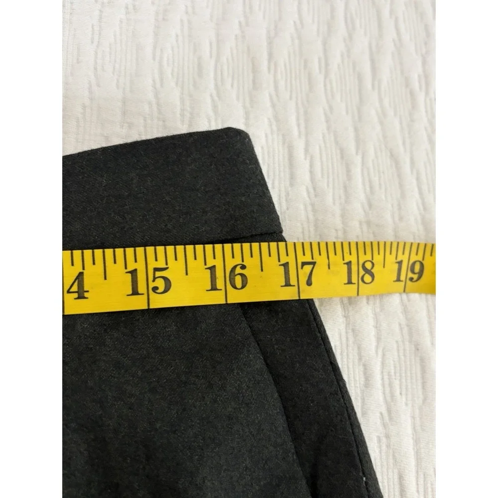 Banana Republic Tapered Fit Black 100% Wool Pants Sz 31  Inseam 32